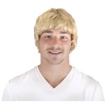 P'tit clown re81119 - perruque nick, homme courte, blond