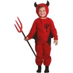 P'tit clown re82317 - dguisement diable diablotin enfant 104 cm, 3 / 4 ans