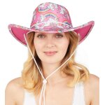 P'tit clown re83220 - chapeau adulte cowgirl impression licorne