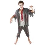P'tit clown re83335 - costume ado tudiant sanglant, taille 14 / 16 ans