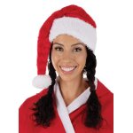 P'tit clown re84810 - bonnet de pre nol ray rouge et blanc