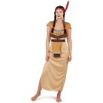P'tit clown re86764, dguisement indienne apache femme adulte, taille s / m