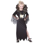 P'tit clown re87165 - costume enfant veuve noire, m 7 / 9 ans