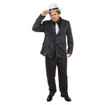 P'tit clown re88062 - d�guisement adulte de gangster, taille s / m