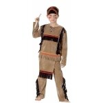 P'tit clown re88144 - costume enfant luxe indien, m 7 / 9 ans