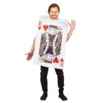 P'tit clown re88405, dguisement carte roi de coeur adulte