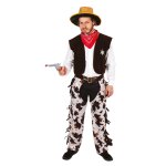 P'tit clown re89254 - costume adulte luxe cow, boy, taille s / m