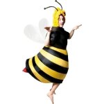 P'tit clown re90419 - costume adulte gonflable d'abeille, taille unique P'tit clown re90419 - costume adulte gonflable d'abeille, taille unique