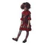 P'tit clown re91651 - dguisement de fille diabolique 4 / 6 ans