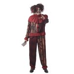 P'tit clown re93804 - dguisement adulte clown diabolique homme, taille l / xl