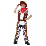 P'tit clown re98633 - costume enfant cow boy, s 4 / 6 ans