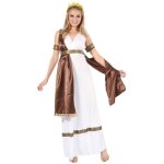 P'tit clown re99670 - costume adulte femme luxe grecque taille l / xl