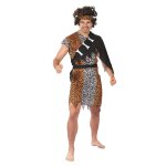 P'tit clown re99806 - costume adulte homme des cavernes taille l / xl