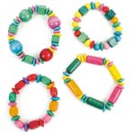 Party pro 12032121, mini - jouet bijou bracelet bois 16cm