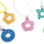 Party pro 12032961, mini - jouet collier pendentif strass