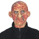 Party pro 333001, masque zombie latex freddy luxe
