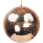 Party pro 3330930rg, grande boule  facettes 30cm  suspendre, rose gold