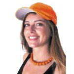 Party pro 333137, casquette sequin non orange