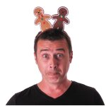 Party pro 333180, serre - t�te bonhommes en pain d'�pice