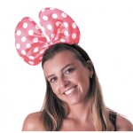 Party pro 333189, serre - tte gros noeud rose