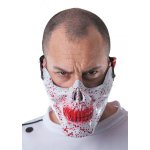Party pro 33319, demi - masque tte de mort ensanglante