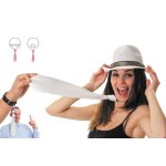Party pro 3335, cravate satin blanche adulte