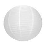 Boule japonaise blanche 35 cm taille m