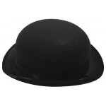 Party pro 8430038, chapeau melon feutre noir mat co