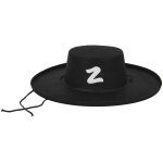 Party pro 8430125, chapeau adulte bandit masqu�