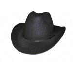 Party pro 84302162, chapeau cowboy noir
