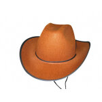 Party pro 84302163, chapeau cowboy marron Party pro 84302163, chapeau cowboy marron