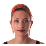 Party pro 85514, noeud papillon sequin rouge adulte