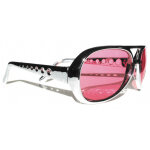 Party pro 8571933, lunettes rocker rose