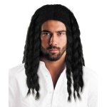 Party pro 862112, perruque dreadlocks noire