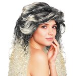 Party pro 862115, perruque 80's cheveux longs dcolors