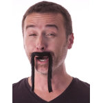 Party pro 862208, moustache chinoise noire
