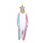 Party pro 862312, combinaison kigurumi licorne arc - en - ciel adulte