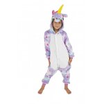 Party pro 862313xs, dguisement kigurumi licorne toiles 4 / 6 ans