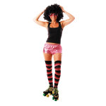Party pro 86502010, mini short disco rose, adulte Party pro 86502010, mini short disco rose, adulte