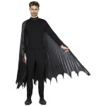 Party pro 865045, cape ailes noires nervurées taille l Party pro 865045, cape ailes noires nervurées taille l