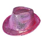 Party pro 865090610, chapeau borsalino sequin rose