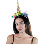 Party pro 865109, serre - tte licorne dor avec fleurs