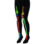 Party pro 8652, collants squelette fluo colors