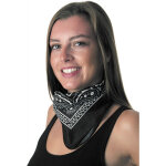 Party pro 8653107, bandana noir à motifs blancs Party pro 8653107, bandana noir à motifs blancs