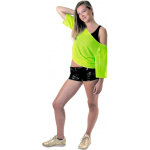 Tee - shirt 80's rsille fluo vert