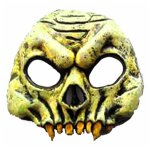 Party pro 8655008, demi - masque tte de mort vinyle