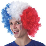 Party pro 865514, perruque chicco tricolore france