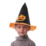 Party pro 86567, chapeau citrouille feutrine, taille enfant