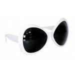 Lunettes diva blanches