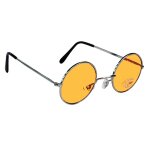 Party pro 871119, petites lunettes beatnik rondes, orange